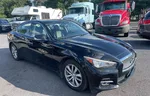 2015 Infiniti Q50 Base Black vin: JN1BV7AR5FM404724