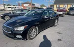 2015 Infiniti Q50 Base Black vin: JN1BV7AR5FM404724