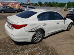 2015 Infiniti Q50 Base White vin: JN1BV7AR5FM407087