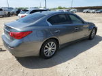 2015 Infiniti Q50 Base Gray vin: JN1BV7AR5FM412581