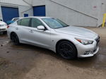 2015 Infiniti Q50 Base Silver vin: JN1BV7AR5FM423127