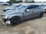 2014 Infiniti Q50 Base Gray vin: JN1BV7AR6EM683079