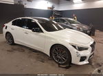 2014 Infiniti Q50 Premium White vin: JN1BV7AR6EM684118