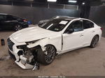 2014 Infiniti Q50 Premium White vin: JN1BV7AR6EM684118