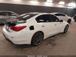 2014 Infiniti Q50 Premium White vin: JN1BV7AR6EM684118