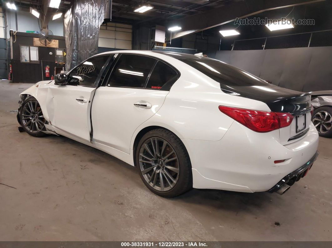 2014 Infiniti Q50 Premium Белый vin: JN1BV7AR6EM684118