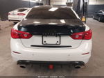 2014 Infiniti Q50 Premium White vin: JN1BV7AR6EM684118