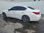 2014 Infiniti Q50 Base White vin: JN1BV7AR6EM689237