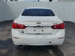 2014 Infiniti Q50 Base White vin: JN1BV7AR6EM689237