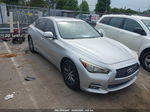 2014 Infiniti Q50 Premium Silver vin: JN1BV7AR6EM689965