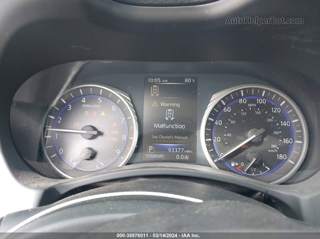 2014 Infiniti Q50 Sport Серебряный vin: JN1BV7AR6EM698634