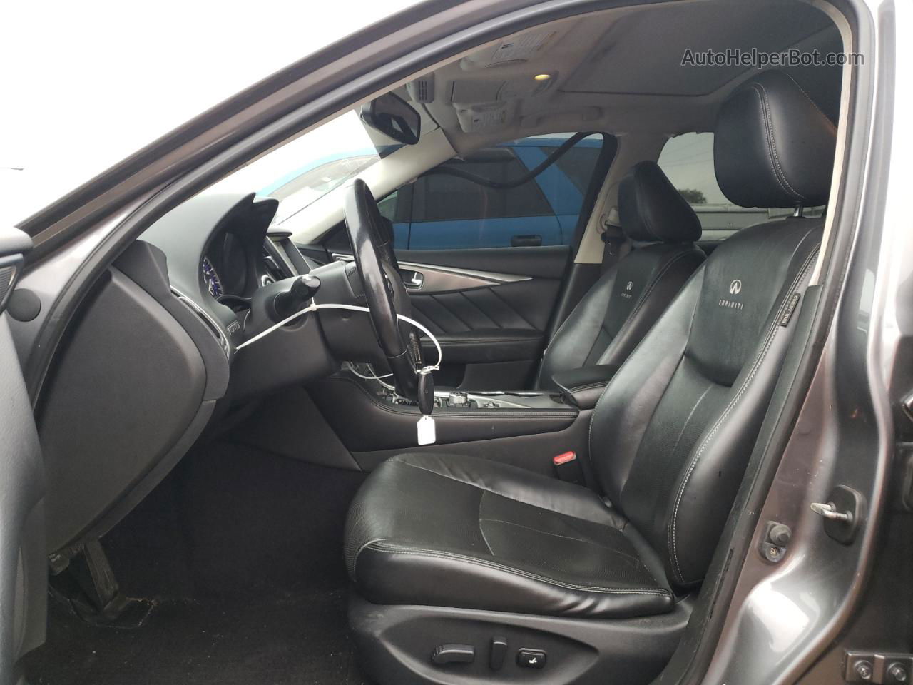 2014 Infiniti Q50 Base Серый vin: JN1BV7AR6EM705016