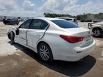 2015 Infiniti Q50 Base Белый vin: JN1BV7AR6FM402240