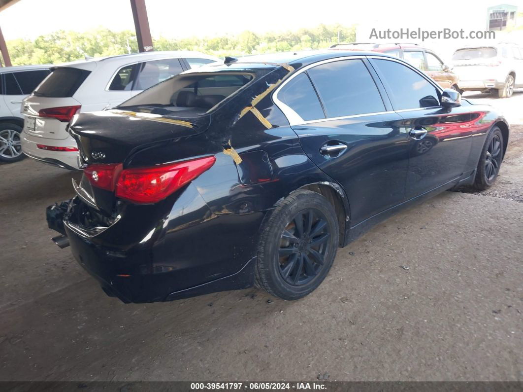 2015 Infiniti Q50 Premium Черный vin: JN1BV7AR6FM407440