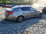 2015 Infiniti Q50 Base Gray vin: JN1BV7AR6FM414744