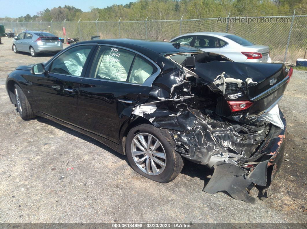 2015 Infiniti Q50 Premium Black vin: JN1BV7AR6FM418938