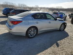 2014 Infiniti Q50 Base Серебряный vin: JN1BV7AR7EM686704