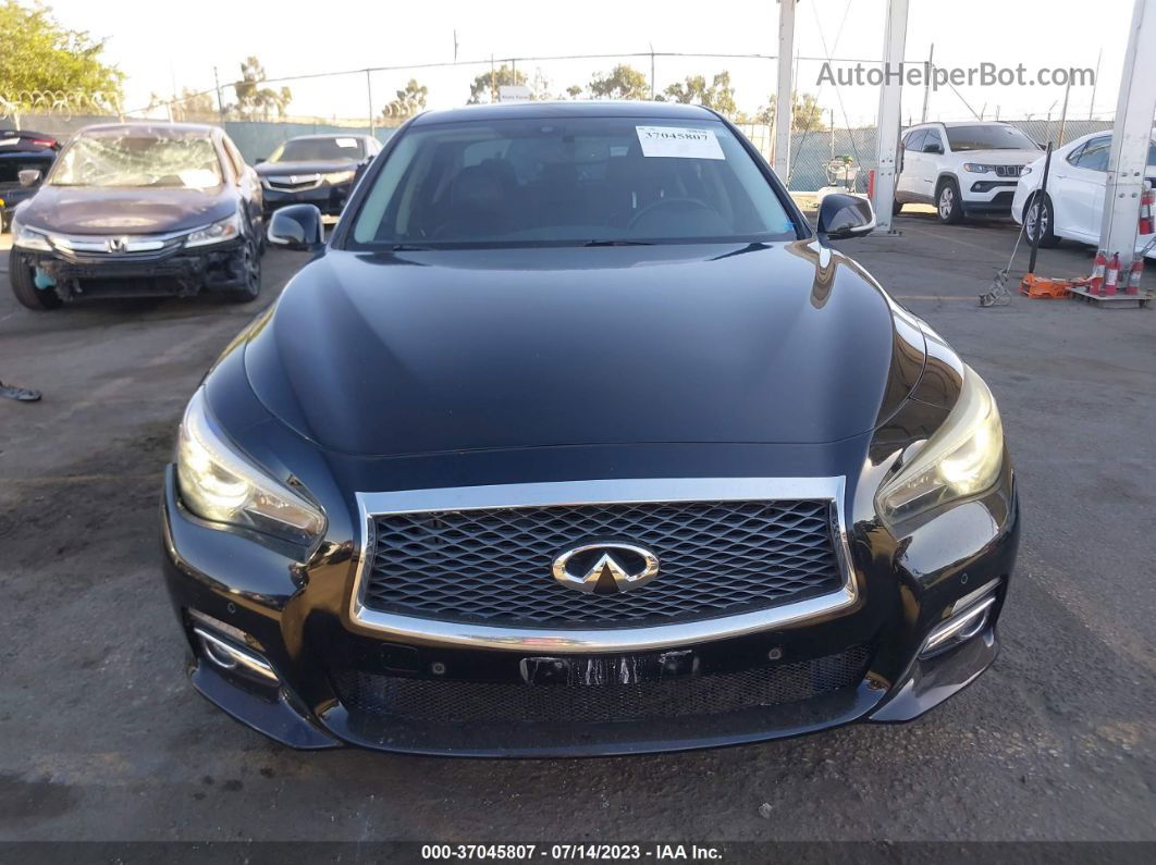 2014 Infiniti Q50 Premium Black vin: JN1BV7AR7EM691997