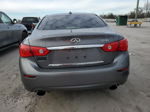 2014 Infiniti Q50 Base Gray vin: JN1BV7AR7EM703288