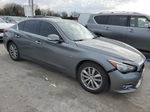 2014 Infiniti Q50 Base Gray vin: JN1BV7AR7EM703288