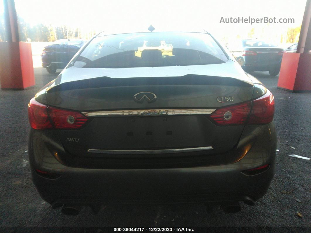 2014 Infiniti Q50 Premium Серый vin: JN1BV7AR7EM708118