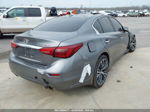 2015 Infiniti Q50 Premium Серый vin: JN1BV7AR7FM391202