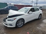 2015 Infiniti Q50 Base Белый vin: JN1BV7AR7FM392155