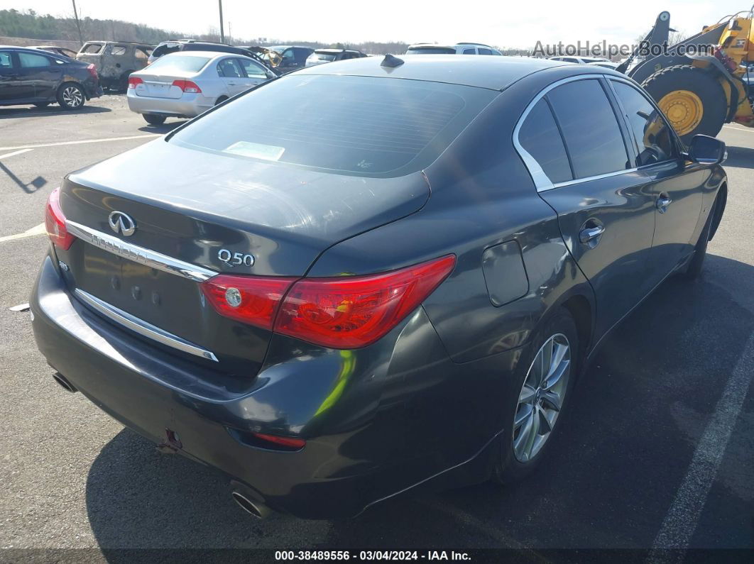 2015 Infiniti Q50 Premium Black vin: JN1BV7AR7FM396495