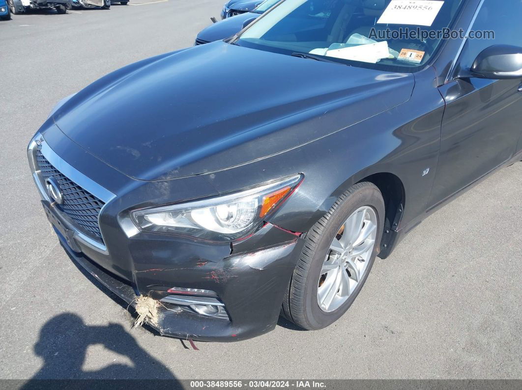 2015 Infiniti Q50 Premium Черный vin: JN1BV7AR7FM396495