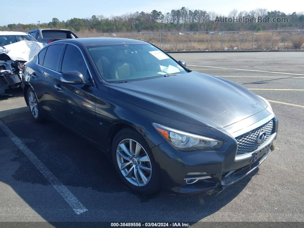 2015 Infiniti Q50 Premium Черный vin: JN1BV7AR7FM396495