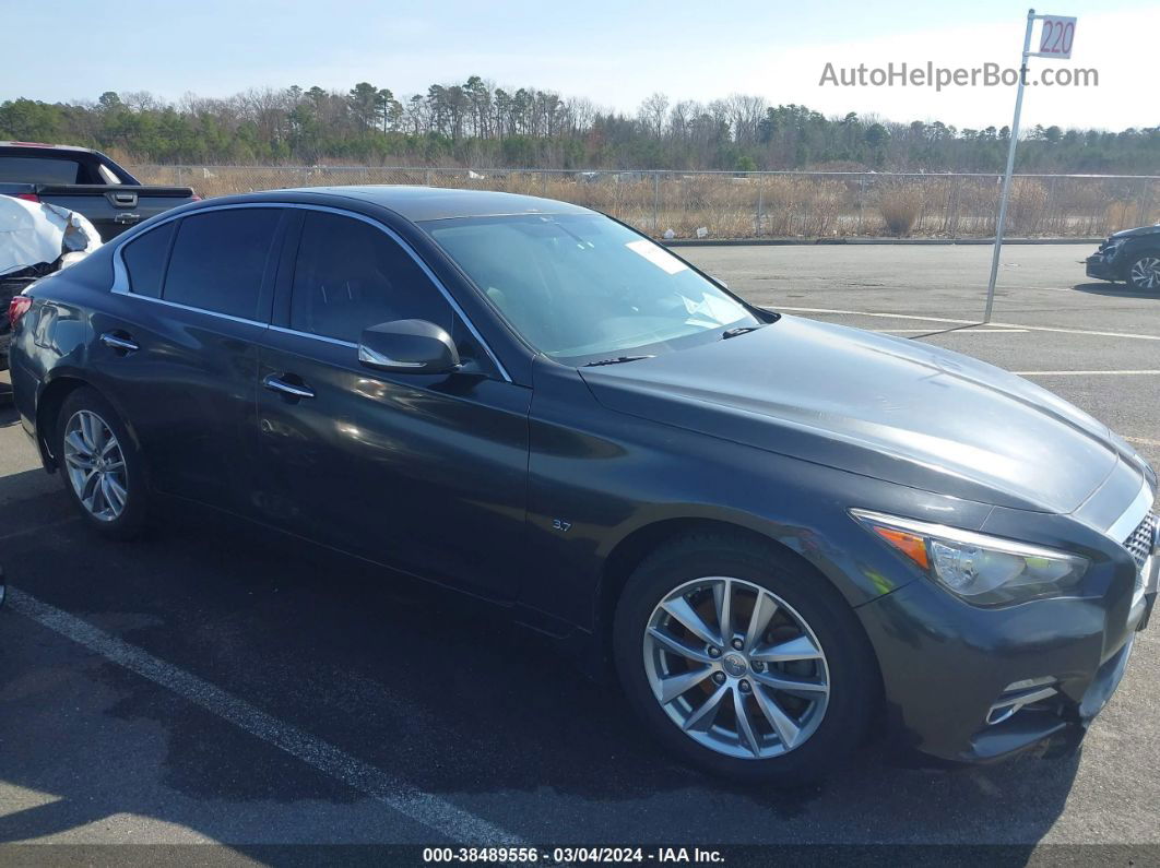 2015 Infiniti Q50 Premium Black vin: JN1BV7AR7FM396495