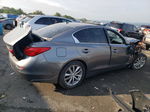 2015 Infiniti Q50 Base Gray vin: JN1BV7AR7FM397582