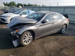 2015 Infiniti Q50 Base Gray vin: JN1BV7AR7FM397582