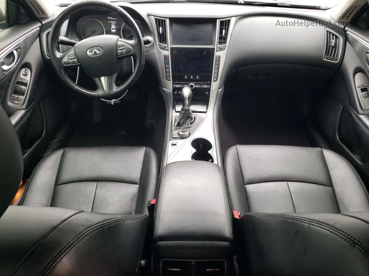 2015 Infiniti Q50 Base Черный vin: JN1BV7AR7FM404272