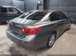 2015 Infiniti Q50 Premium Gray vin: JN1BV7AR7FM417412