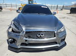 2014 Infiniti Q50 Base Charcoal vin: JN1BV7AR8EM682502