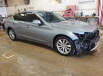 2014 Infiniti Q50 Base Blue vin: JN1BV7AR8EM701307