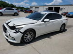 2015 Infiniti Q50 Base White vin: JN1BV7AR8FM393203