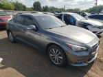 2015 Infiniti Q50 Base Gray vin: JN1BV7AR8FM396487