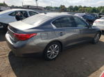 2015 Infiniti Q50 Base Gray vin: JN1BV7AR8FM396487