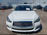 2015 Infiniti Q50   White vin: JN1BV7AR8FM412686