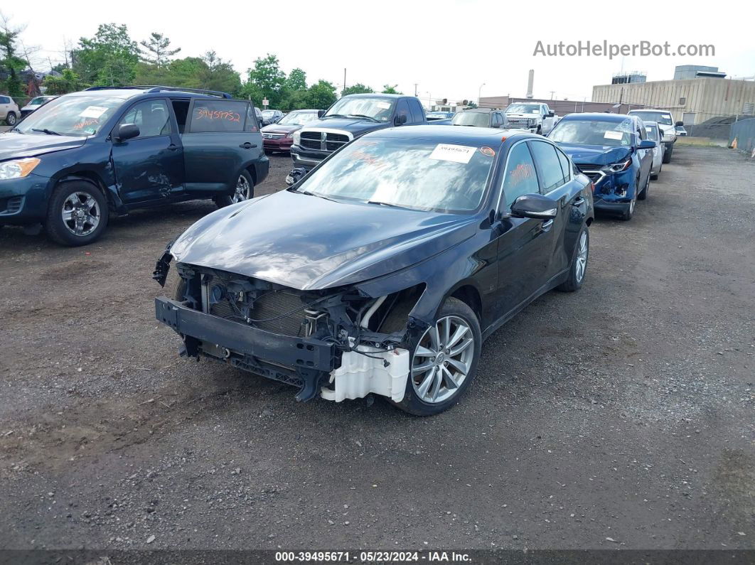 2015 Infiniti Q50 Premium Black vin: JN1BV7AR8FM416723