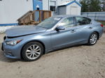 2015 Infiniti Q50 Base Blue vin: JN1BV7AR8FM421839