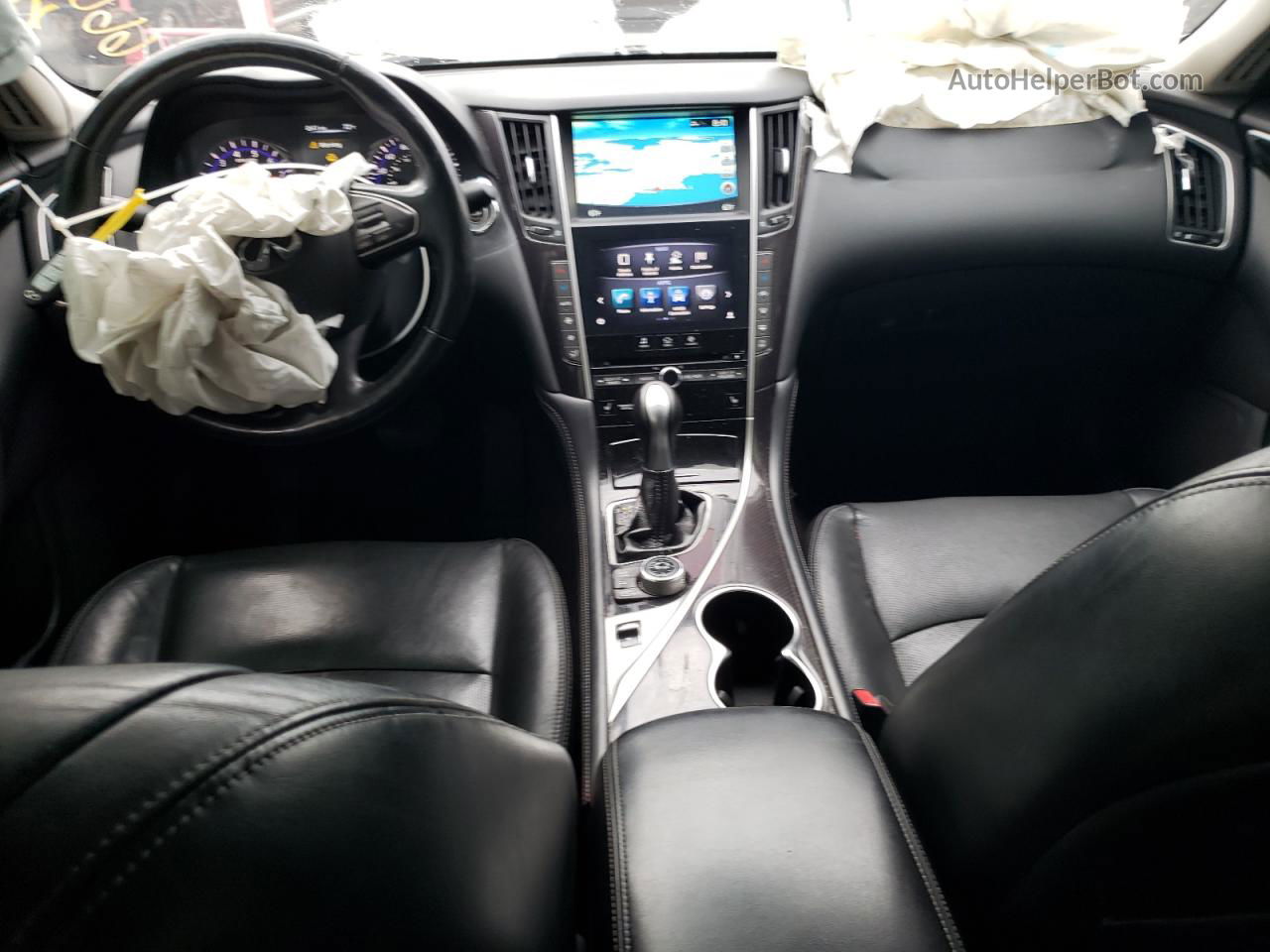 2014 Infiniti Q50 Base Серый vin: JN1BV7AR9EM686879