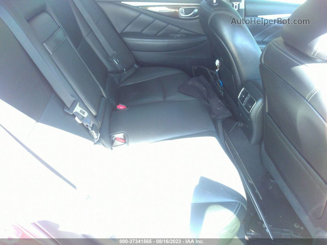 2014 Infiniti Q50 Premium Красный vin: JN1BV7AR9EM703700