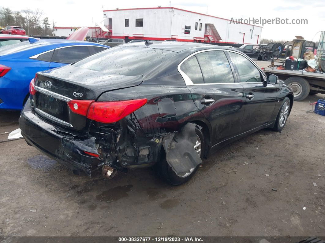 2014 Infiniti Q50 Premium Черный vin: JN1BV7AR9EM706113