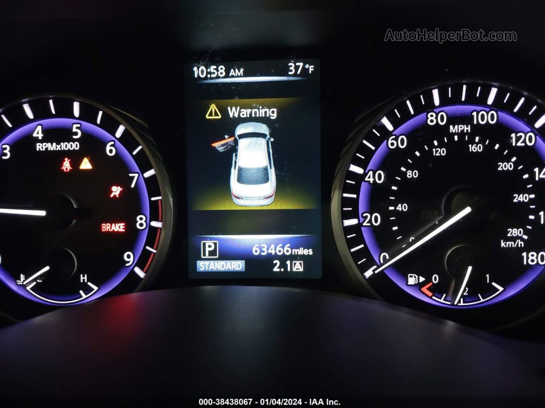 2015 Infiniti Q50 Premium Серый vin: JN1BV7AR9FM393078