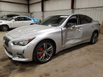 2015 Infiniti Q50 Base Silver vin: JN1BV7AR9FM394005