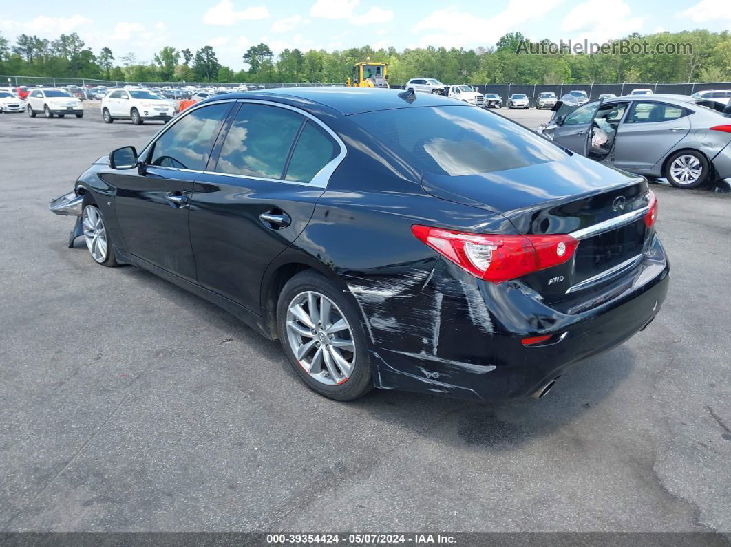 2015 Infiniti Q50 Premium Black vin: JN1BV7AR9FM397101