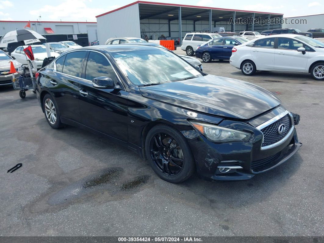 2015 Infiniti Q50 Premium Black vin: JN1BV7AR9FM397101